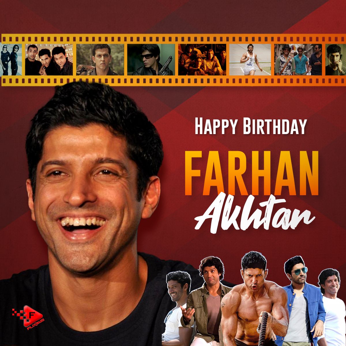 flixbugofficial's tweet photo. @flixbugofficial wishes a very happy birthday to Director & Actor @FarOutAkhtar.
.
.
#FarhanAkhtar #happybirthdayfarhanakhtar #faroutakhtar #director #actor #farhanakhtarfilm #farhanakhtarmovies #actorslife #celebbirthday #Flixbug #Flixbugott https://t.co/Rblpagf3fn