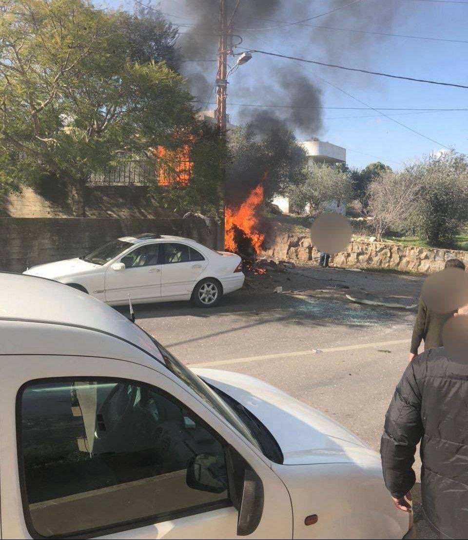 As per their usual cowardly attacks, Zionists bombed near the funeral processions of Hezbollah’s martyred senior leader Wissam Tawil in the Lebanese southern town of Khirbet Selm

Casualties reported