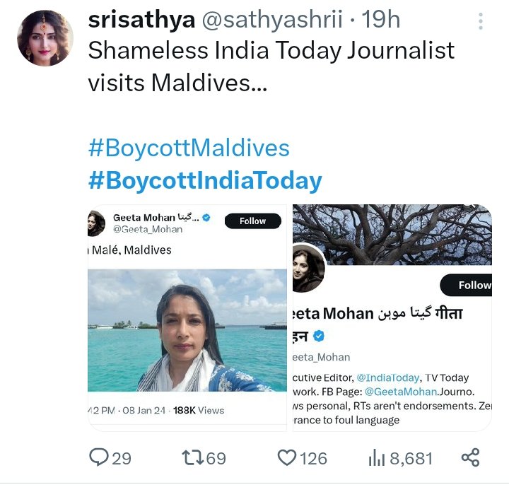 After #Boycott_Maldives

It's #BoycottIndiaToday now 😂🤣🤣😂😂