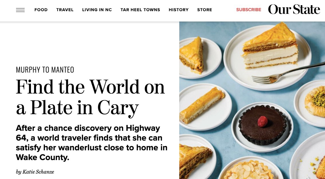 TabletopMediaGp's tweet photo. There is no place more deserving of an @ourstatemag feature than Asali! 🍰☕️
Thank you, Katie Schanze and @ourstatemag, for this incredible feature! 💙
📸: Anna Routh Barzin
To read more, visit: https://t.co/A04GpAEd2l
#asalidessertscafe #ourstatemagazine https://t.co/bwNbdmu6JO