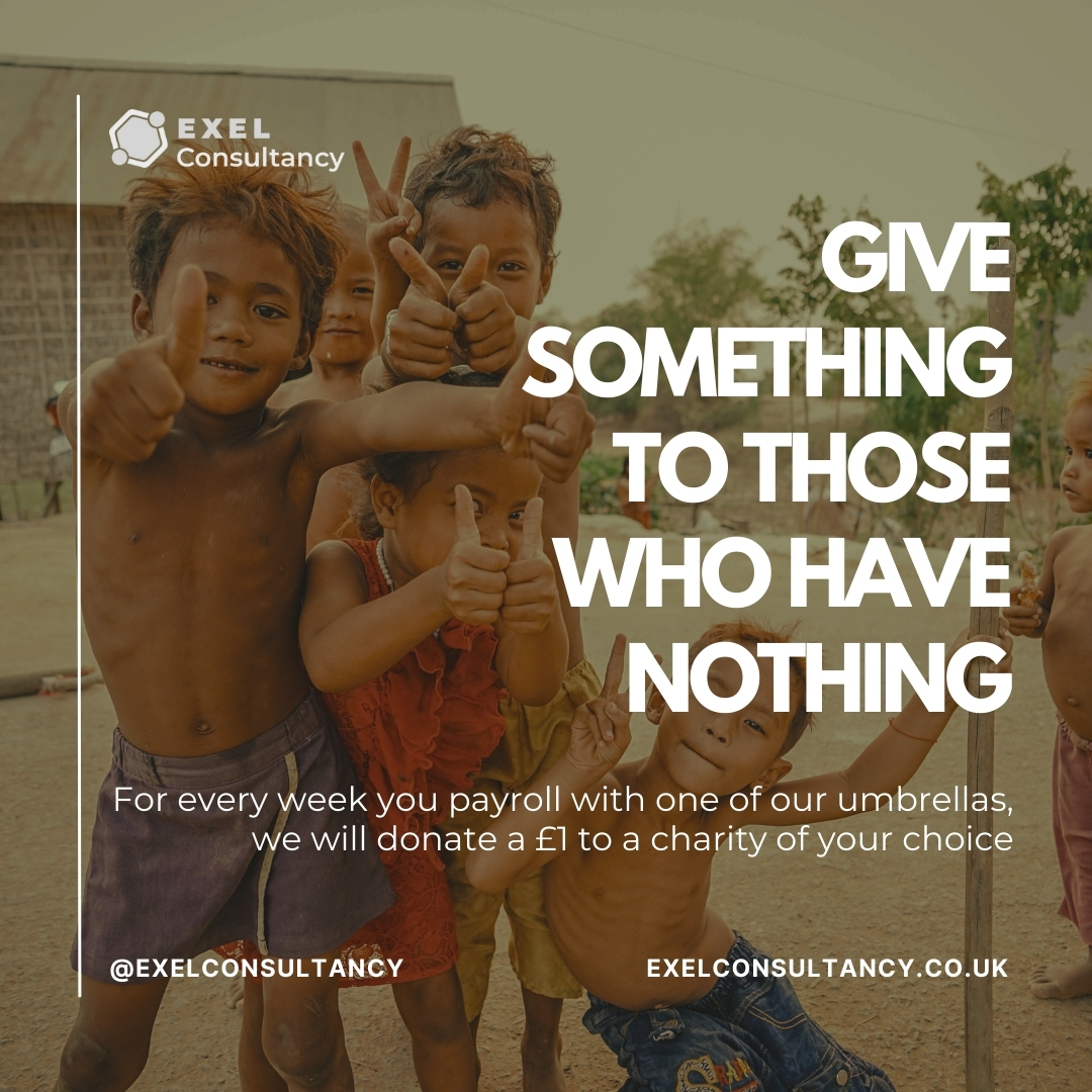 Every payday with us is a chance to make a difference! 💙 For every week you payroll, we're donating £1 to charity. Join us in giving back and let's make each payday count! 🌟 #PayrollWithPurpose #GiveBack