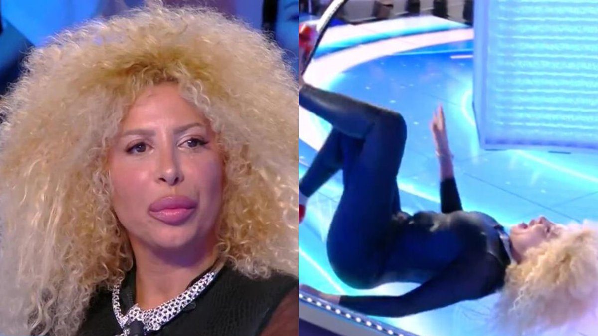 GossipRoomOff's tweet photo. "J’en peux plus !" : Afida Turner chute lourdement en plein direct sur le plateau de TPMP, la séquence fait le buzz !
https://t.co/RveDCAdRUF https://t.co/c17LjAZ8kH