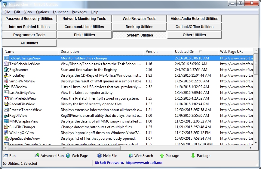 majorgeeks's tweet photo. Updated - NirLauncher is a suite of all the #portable tools from #NirSoft - over 200 tools wrapped into this one package!
https://t.co/Ca3q36Om0j https://t.co/IvwWRrMvDD