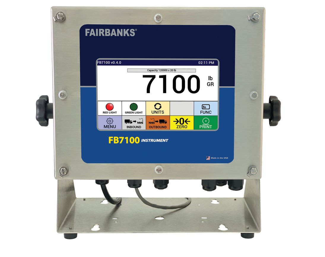 FairbanksScales's tweet image. Fairbanks Scales @FairbanksScales Vehicle weighing can be a complex process. That's why we developed the FB7100 Series of #scaleinstruments. It features easy-to-navigate menus and a graphic touch screen #display with #largebuttons:  ow.ly/hVhn50M2HYY.  Call:  816-471-0231