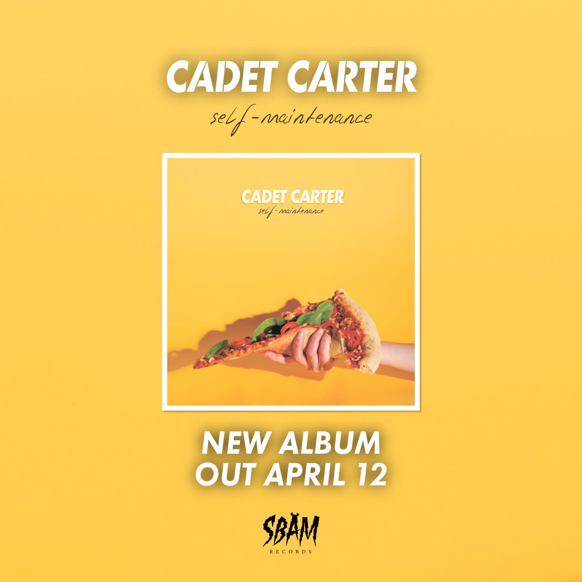 „Self-Maintenance“ the brand new album from CADET CARTER will be out April 12. Pre-Order starts end of January. Stay tuned!🤘

#punkrock #cadetcarter #sbam