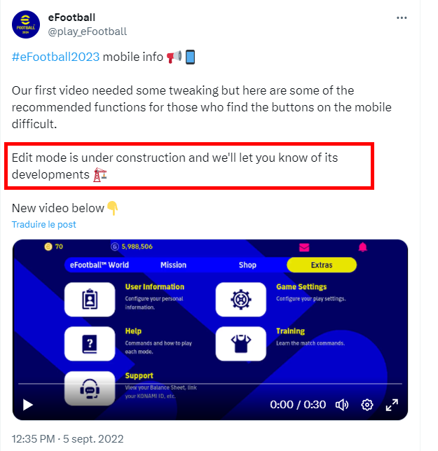 Durandil PES tweet media