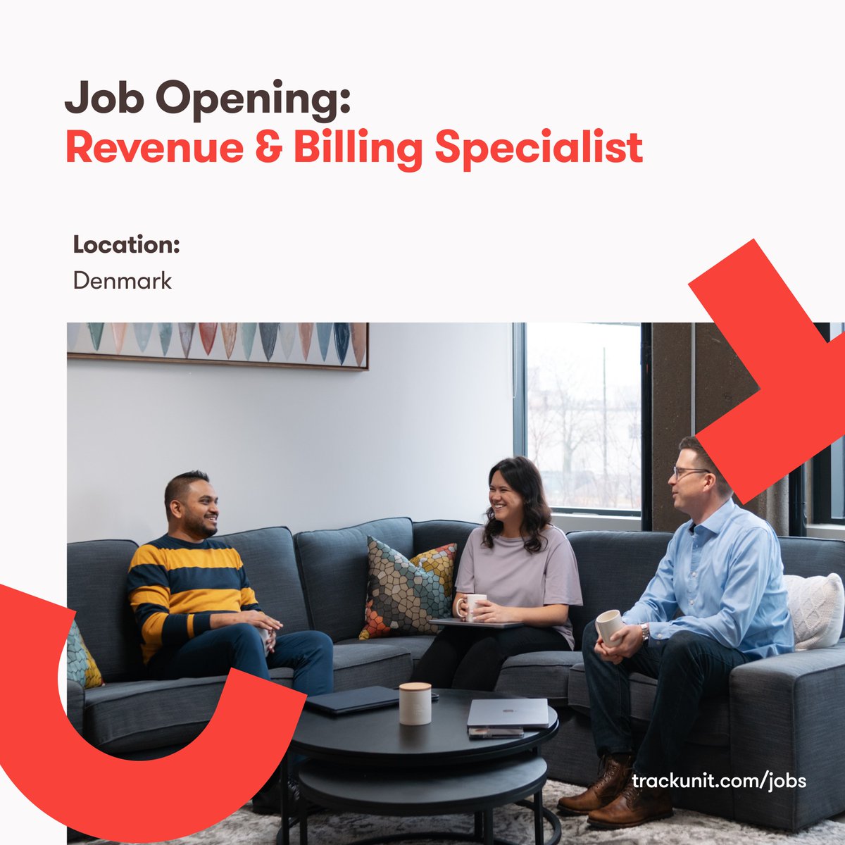 trackunit's tweet image. #Job Opening! We are looking for a new colleague who possesses a practical and #administrative mindset combined with great #interpersonal skills. 

#Apply for our open position as "Revenue &amp;amp; Billing Specialist (Maternity cover, 13 months)" by visiting: trackunit.com/jobs/?hr=show-…