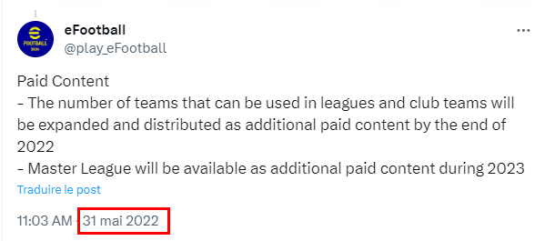 Durandil PES tweet media