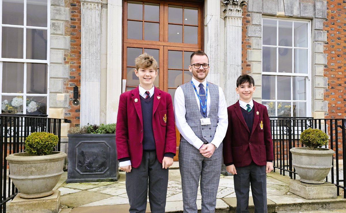 BWPSchoolHead's tweet photo. We are delighted to announce that Otto and Charlie are our new Heads of School for the Lent Term, at Beechwood Park School @BWPSchool Congratulations! They are proudly wearing their brand new Beechwood Park Head Pupil badges and I look forward to working with them both this term. https://t.co/uah0XL6pzP