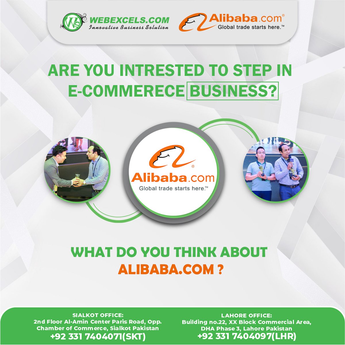 web_excels's tweet image. &quot;Exploring the boundless possibilities of Alibaba.com – where innovation meets opportunity, and every click unveils a world of potential. 📷📷
#WebExcels #alibaba #AlibabaAdventures #EcommerceEmpire&quot;