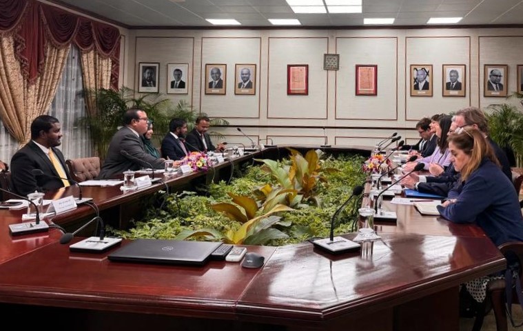 #EUEOMMaldives2023 today also presented and discussed the mission's final report in the People's Majlis during fruitful discussions with various stakeholders on electoral reform and mutual cooperation.