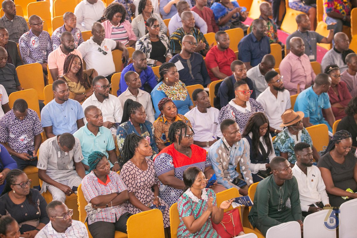 UnivofGh's tweet photo. Some scenes from the opening of the 75th #UGANYSC

#UGANYSC
#UGIS75
#IntegriProcedamus https://t.co/StB1Vf8lpO
