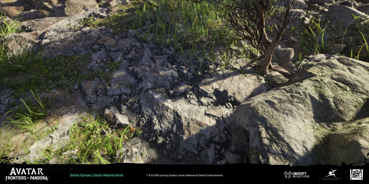 Time to finally be able to post some of the work I did on <a href="/AvatarFrontiers/">Avatar: Frontiers of Pandora</a> during my time at Ubisoft.

artstation.com/artwork/blN9eE

artstation.com/artwork/8bGx1w

artstation.com/artwork/Xg8rPL

artstation.com/artwork/JvGNwD

#AvatarFrontiersOfPandora #gameart