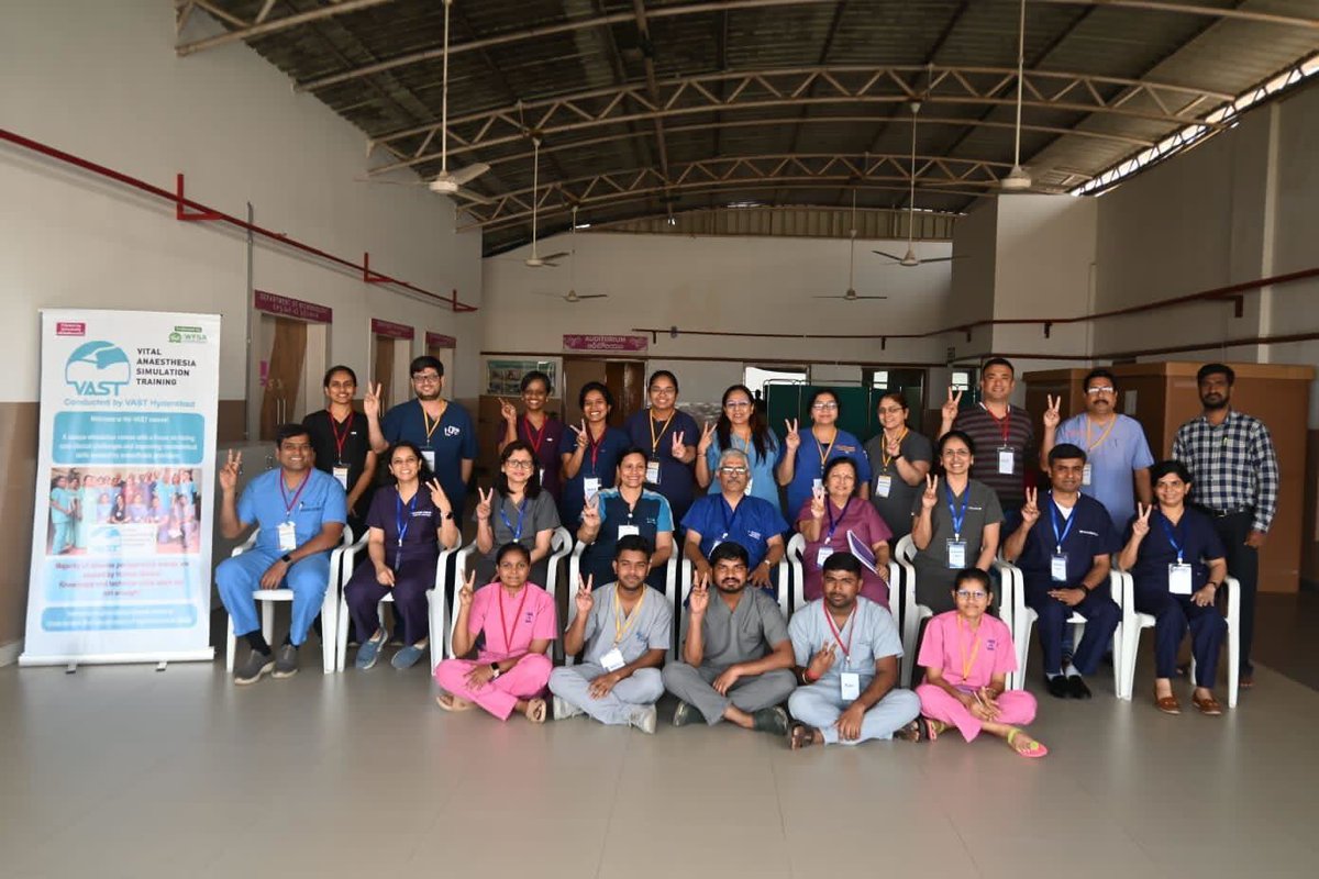 VAST Learning (@vastlearning) on Twitter photo The first #VAST course of 2024 is in the books! Congrats to the team in Hyderabad, #India for a successful course!
<a href="/drgitanath/">Gita Nath</a> <a href="/vibnaik/">Vibnaik</a> <a href="/sailuk78/">Sailaja K</a> <a href="/SAFE_courses/">Safer Anaesthesia from Education (SAFE)</a> <a href="/wfsaorg/">WFSA</a> <a href="/CAS_IEF/">CAS IEF</a> <a href="/ASAGlobal/">ASA Global</a> <a href="/DalAnesthesia/">DalAnesthesia</a> <a href="/ASA_Australia/">The Australian Society of Anaesthetists</a> The first #VAST course of 2024 is in the books! Congrats to the team in Hyderabad, #India for a successful course!
<a href="/drgitanath/">Gita Nath</a> <a href="/vibnaik/">Vibnaik</a> <a href="/sailuk78/">Sailaja K</a> <a href="/SAFE_courses/">Safer Anaesthesia from Education (SAFE)</a> <a href="/wfsaorg/">WFSA</a> <a href="/CAS_IEF/">CAS IEF</a> <a href="/ASAGlobal/">ASA Global</a> <a href="/DalAnesthesia/">DalAnesthesia</a> <a href="/ASA_Australia/">The Australian Society of Anaesthetists</a>