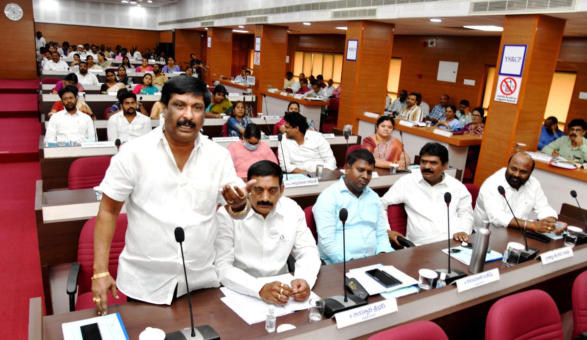 GVMC_VISAKHA's tweet photo. GVMC Budget Meeting held on 09.01.24 https://t.co/w2IX8VoCRy