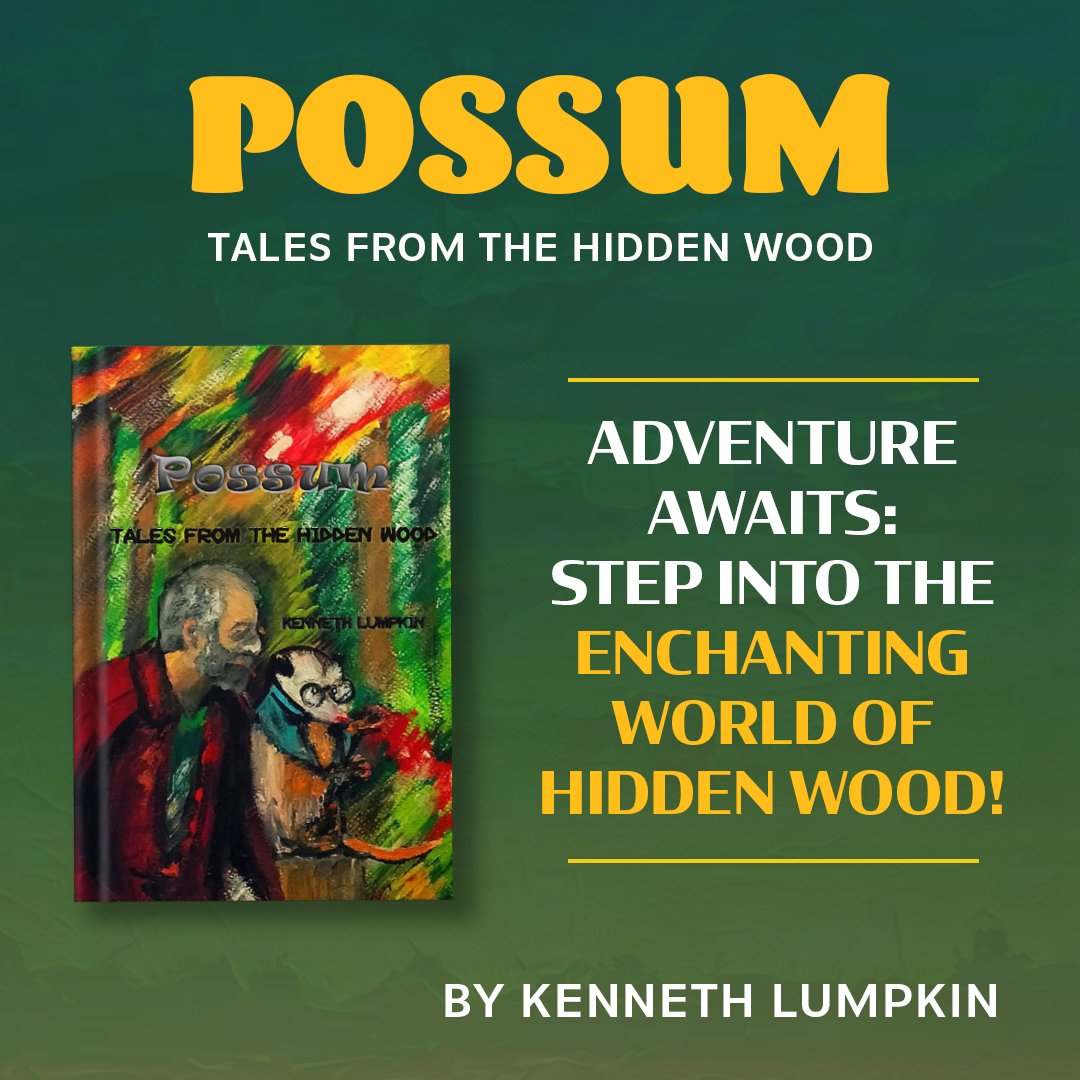 SHOUTmyBook's tweet photo. "Possum: Tales from the Hidden Wood" is the escape you've been craving!

Discover a hidden sanctuary where animals rule and imagination knows no bounds. #BookRecommendation @Poeteaser 

Available on - https://t.co/N5L0TZ18FB https://t.co/5KqG6ocFnb