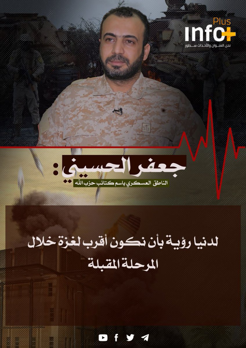 الحسيني: المرحلة المقبلة ستشهد تقارباً أكبر مع غزة ..
#سيخرج_الامريكي_مهانا