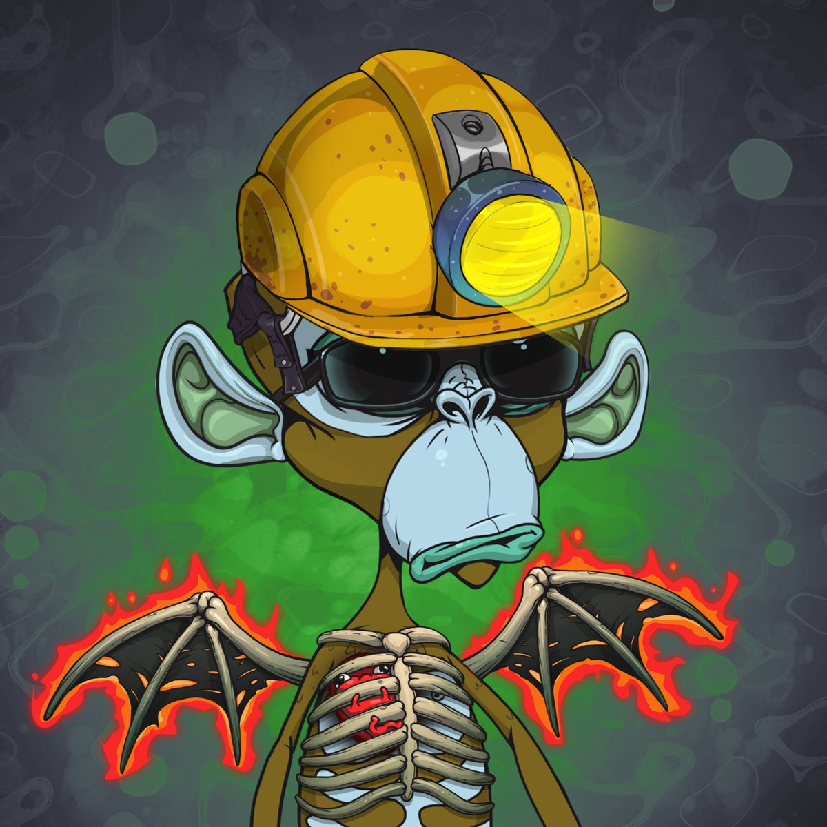 infininight's tweet photo. @MoonApeLab Winged Miner https://t.co/o7pVvBeYd5