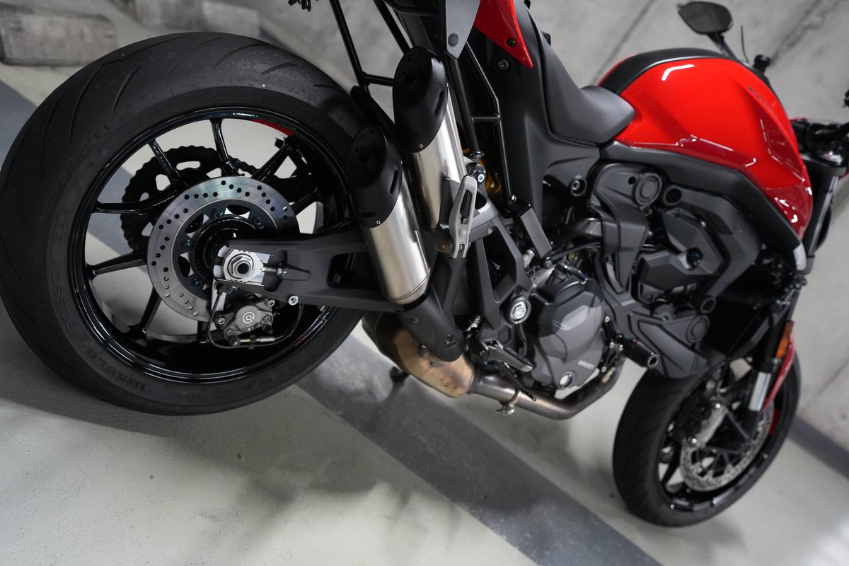 UdxCarwash's tweet photo. バイク洗車・コーティング専門店モトエステ秋葉原UDX駐車場店SNAP Ducati Monster Plus を洗車させて頂きました。ご利用ありがとうございました。#ducati #monsterplus https://t.co/bNPA1s35zR