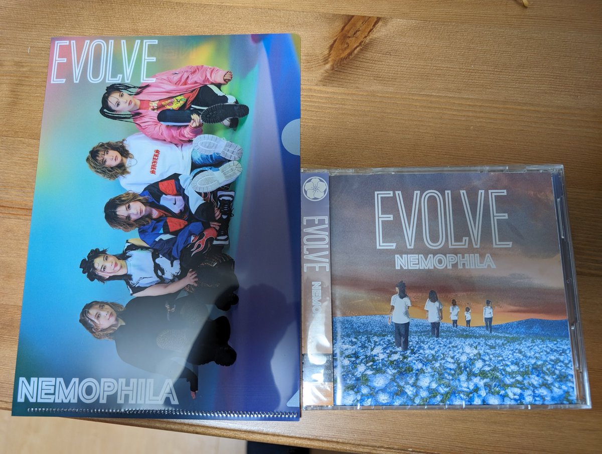 昨晩、届いてました。
まだ、聴けてません(汗)
NEMOPHILAの3rd album
「EVOLVE」
#NEMOPHILA
#3ndalbum
#EVOLVE
