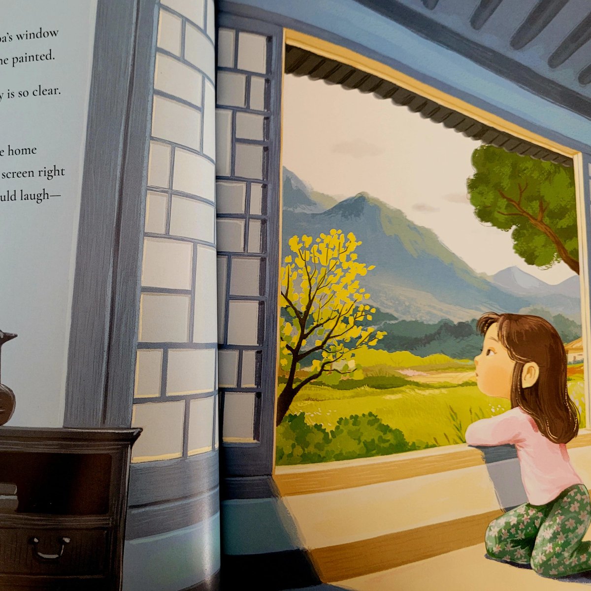 Illustration from my picture book GRANDPA'S SCROLL. Quote from a reviewer:  \, image size:1200x1200