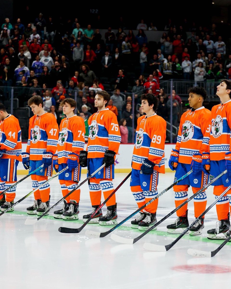 ufhockey's tweet photo. Calling all Gator fans… get an orange hockey jersey. Link in bio https://t.co/UB0KTzKDiK