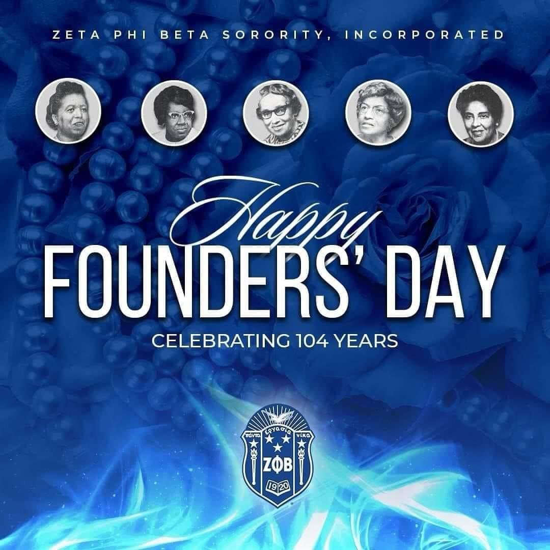 Everlasting1920's tweet photo. Happy Founders’ Day to my sooOoo sweet SororZ
104 years to the Finest sorority there is, Zeta Phi Beta Sorority, Incorporated
🤍💙🕊️💙🤍
#TimelesslyFiner1920 #ZΦB https://t.co/2zGElpB6lw