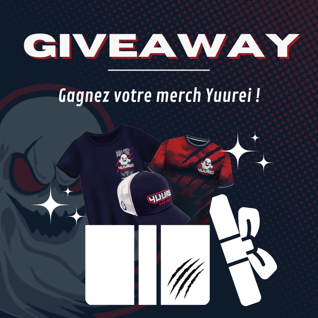 YuureiEsport's tweet photo. 🎁 #GIVEAWAY !
Les fêtes sont passées, mais on continue de vous régaler !
Gagnez un maillot, un T-shirt et une casquette exclusive de la collection "First Reign" !

👉Follow
👉Tagez un ami
👉Repost

Participez sur Instagram pour doubler les chances de victoire !
#concours #gaming https://t.co/HALBN1VXYm