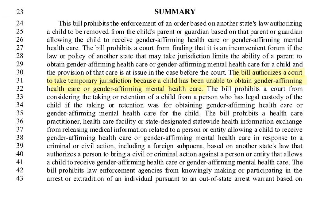 BREAKING: New proposed bill in Maine says the state can take custody of a kid if the parents oppose s*x change surgery and the chemical castration of their kids. Tomorrow a committee will decide if this bill moves forward. Here’s the email addresses of all the committee