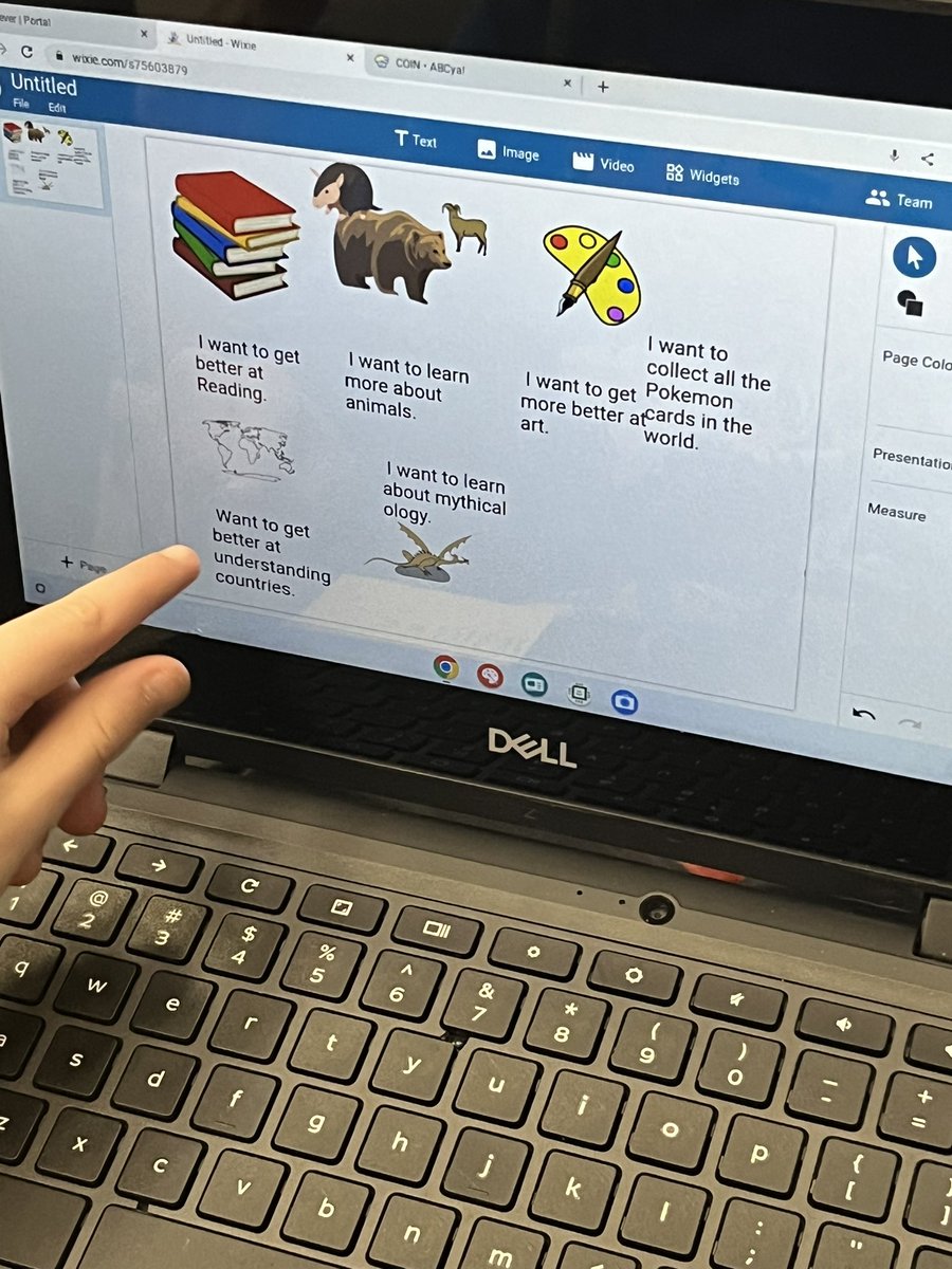 Mrs.Dziedzicki π (@baileyeslibrary) on Twitter photo Using <a href="/Wixie_T4L/">Wixie By Tech4Learning</a> to set goals for 2024! I love seeing what the kids goals are! #2024 #setgoals #dreambig #Wixie Using <a href="/Wixie_T4L/">Wixie By Tech4Learning</a> to set goals for 2024! I love seeing what the kids goals are! #2024 #setgoals #dreambig #Wixie