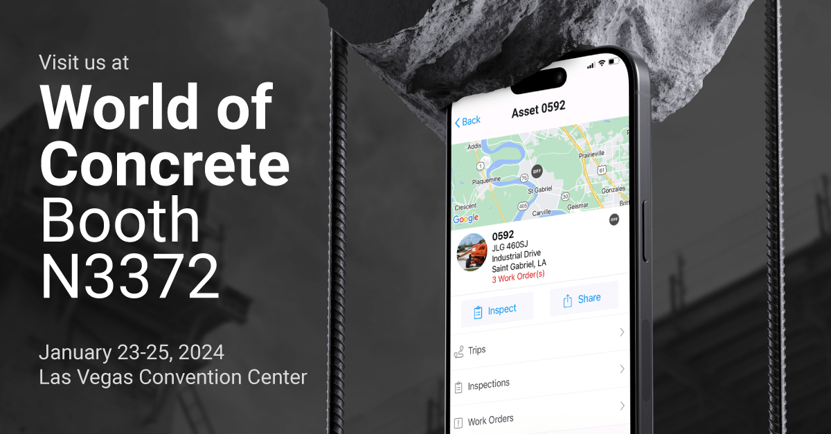 Seven days until @worldofconcrete! Join us in booth N3372 to learn how EquipmentShare powered by T3 is a better way to build for contractors across the U.S. Can’t join us in Vegas? Book a virtual meeting instead: eqp.to/3SjRmO6

#WOC2024 #WOC50
