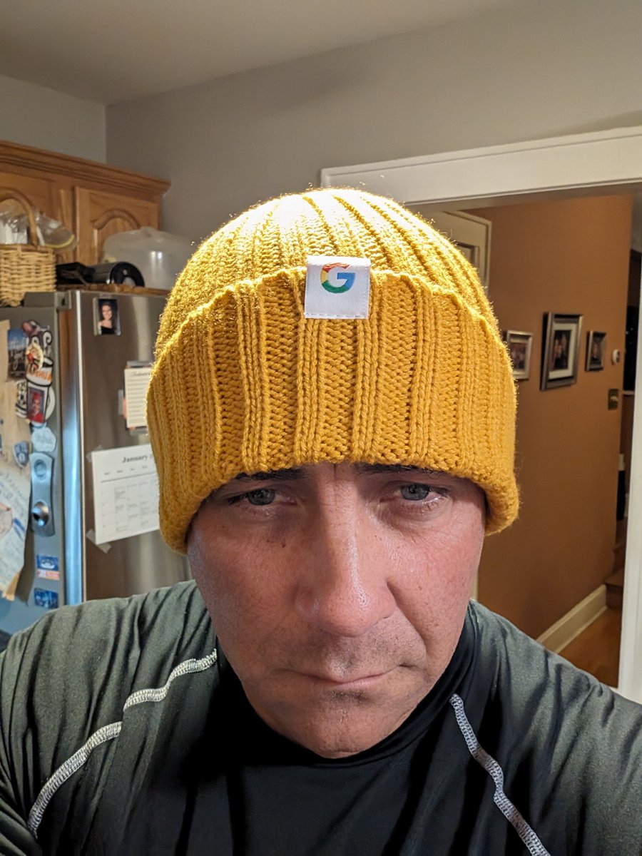 Lenny_Bons's tweet photo. Ready for the #freezing weather here in NYC thanks to my good buddy @chadptorres . #teampixel @GooglePixel_US #googlehat https://t.co/WPF1y9Klb5