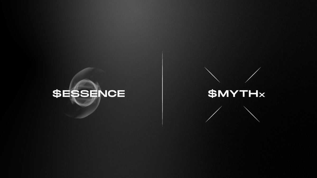 Next week, we will be announcing all the crucial details about our 2 tokens

▫️ $ESSENCE
▫️ $MYTHx

Notifications on.