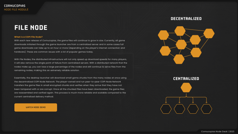 JesusMartinez's tweet image. 🌟Cornucopias - @CornucopiasGame

They released File Nodes recently, unique concept for Web 3 Gaming

They help you download the game faster!!!

They have one of the best visually appealing games in the space &amp;amp; are actively building out their metaverse

LAUNCHES ON $ETH SOON
