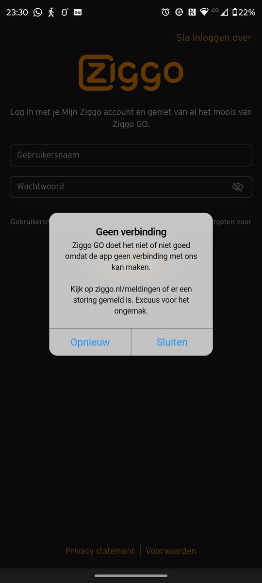 GeldermanArjan's tweet photo. @ZiggoWebcare waarom krijg ik dit? En waarom kan ik espn go niet kijken met het Ziggo abonnement? https://t.co/6QbxZjYg7K