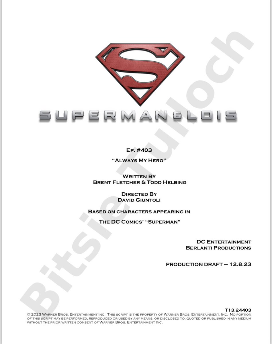 Some shots from our first week back to work on #SupermanAndLois. #Grimm and #AMillionLittleThings fans, swipe for a surprise 😉