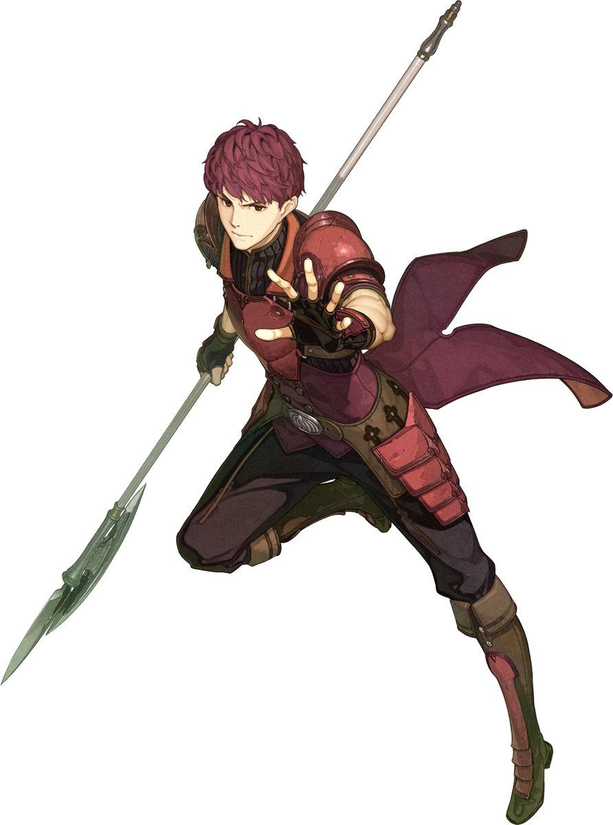 CanonSapphicOTD's tweet photo. Canon Sapphic OTD is Lukas! He is from Fire Emblem: Shadows of Valentia. He is a lesbian! https://t.co/m0ImCk4OBV