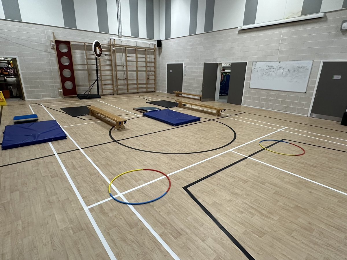 Ready for an early 8am gymnastics session at St John's primary. 🤸🏻
<a href="/ScotGymnastics/">Scottish Gymnastics</a> <a href="/ActiveSchoolsED/">Active Schools Edinburgh</a> 
<a href="/Porty_StJs/">St John’s RC Primary</a> 

#gymnastics #fun #confidence #fitness