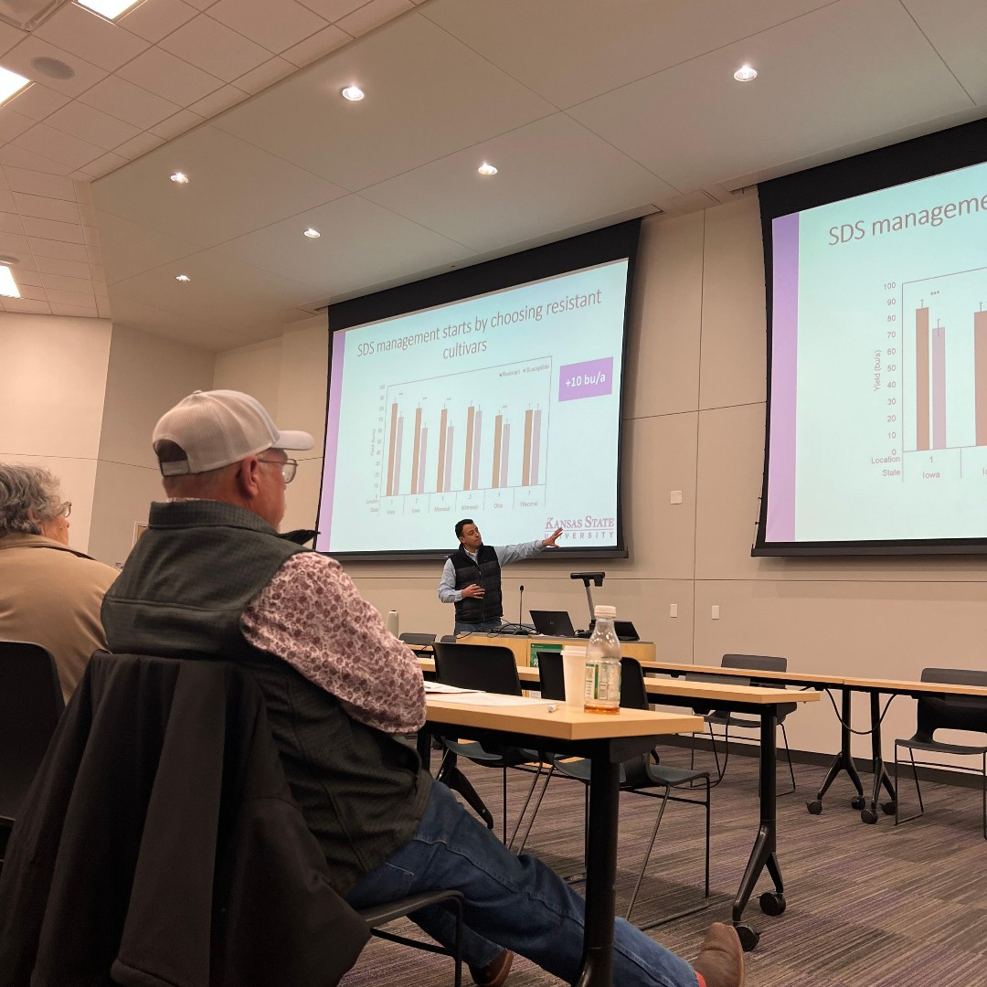 kscorn's tweet photo. Thanks to everyone who braved the cold to come out to our first ever Kansas Corn and Soybean School in Parsons today! It's going to be a fun week filled with row crop knowledge, and we love it! @kssoybean #kscorn #kssoy https://t.co/0GcZhwD2ZN