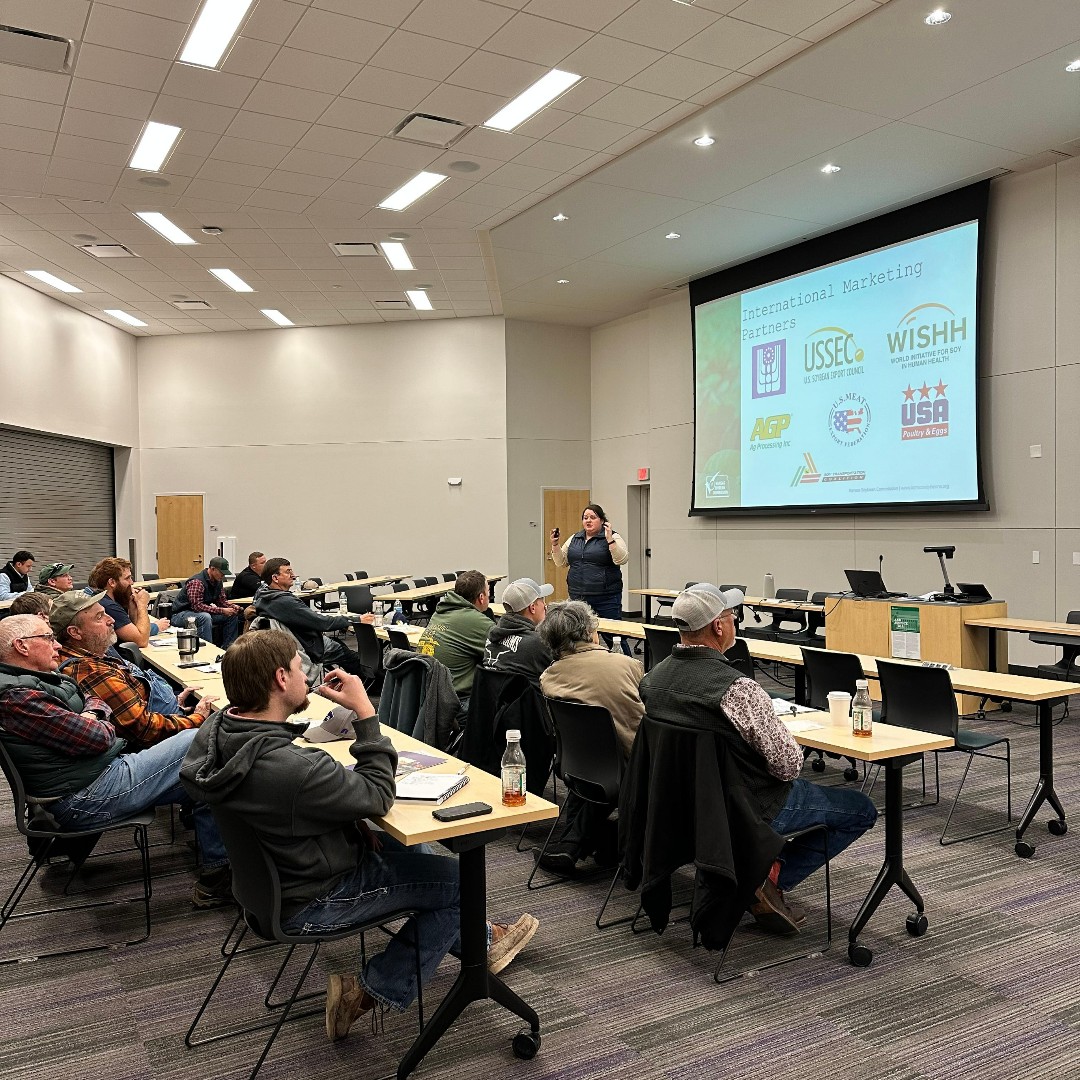 kscorn's tweet photo. Thanks to everyone who braved the cold to come out to our first ever Kansas Corn and Soybean School in Parsons today! It's going to be a fun week filled with row crop knowledge, and we love it! @kssoybean #kscorn #kssoy https://t.co/0GcZhwD2ZN