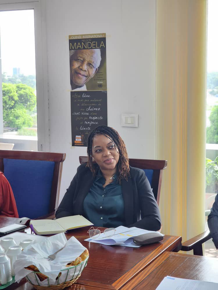 PamboYvonne's tweet photo. Seulement mardi et la semaine déjà bien chargée 👩🏾‍🏫! @UNDPGabon1 and Gov. busy working on youth empowerment, justice sector reform and local development through #PUDC📝🇺🇳💪🏾

🎊 Join me in giving a warm welcome to our dear Dr Rokhaya Tall, new Sr Economist in our Green Gabon 🇬🇦🐘🌳 https://t.co/FUpTzRHKxD