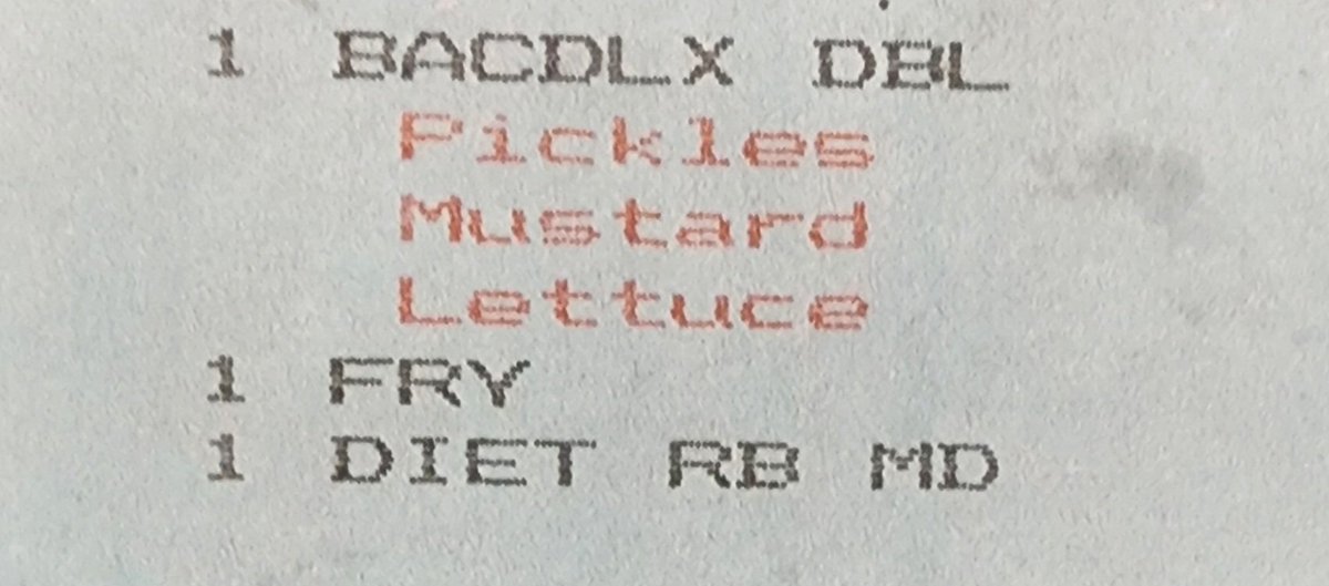 kirkyarger's tweet photo. @culvers Bacon double basket with mustard, lettuce and pickle only. I'm allergic to mayo. Guess I'm going hungry tonight. Photos attached. #CastleberryFL #wrongorder 🤷 https://t.co/5HVGXDdd0w