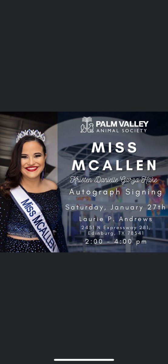 My first event as Palm Valley Animal Society ambassador! Come see me !