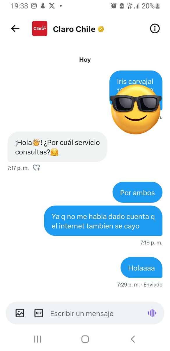 PAPARASIPAGANO's tweet photo. @clarochile_cl Lenta la atencion https://t.co/qX43OzvcQ3