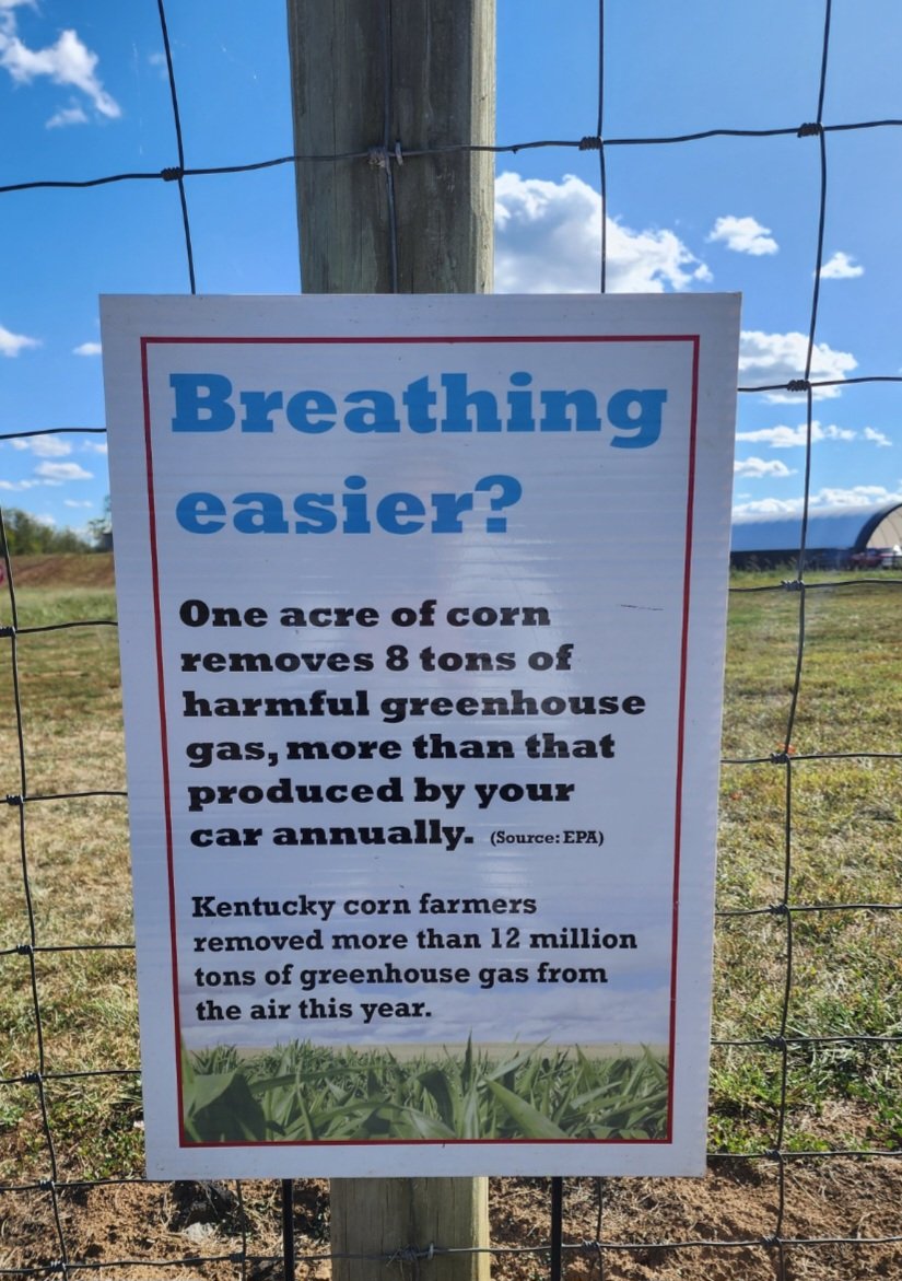 <a href="/PeterSweden7/">PeterSweden</a> One acre of corn removes 8 tons of harmful greenhouse gas. More than that produced by your car annually. 👇

Meanwhile, we are supposed to believe farming causes global warming. 😂