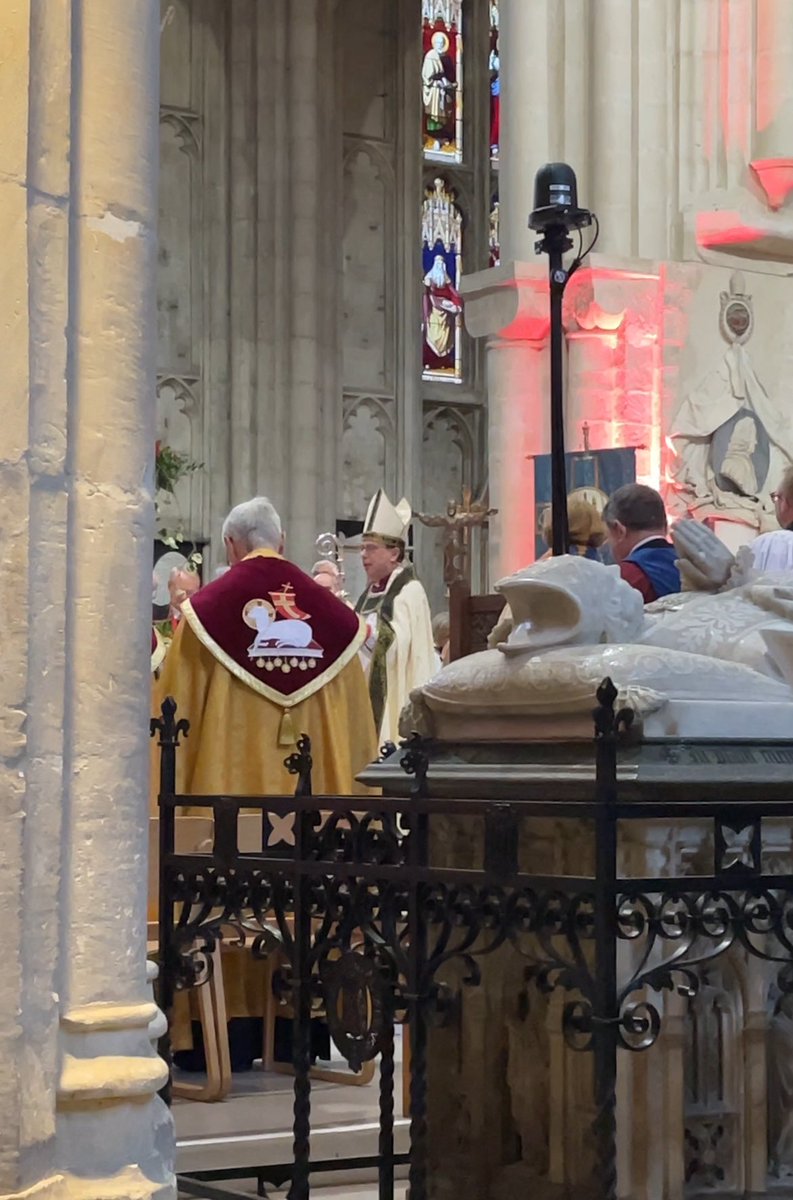 RickyWiggins9's tweet photo. The Welcome Service for the 98th Bishop of Winchester on the 13th was a spectacular event, steeped in history and tradition! Wonderful to finally see @RevAndrewRumsey and always fun to chat with @CriscentiRev https://t.co/lPALAuQcC9