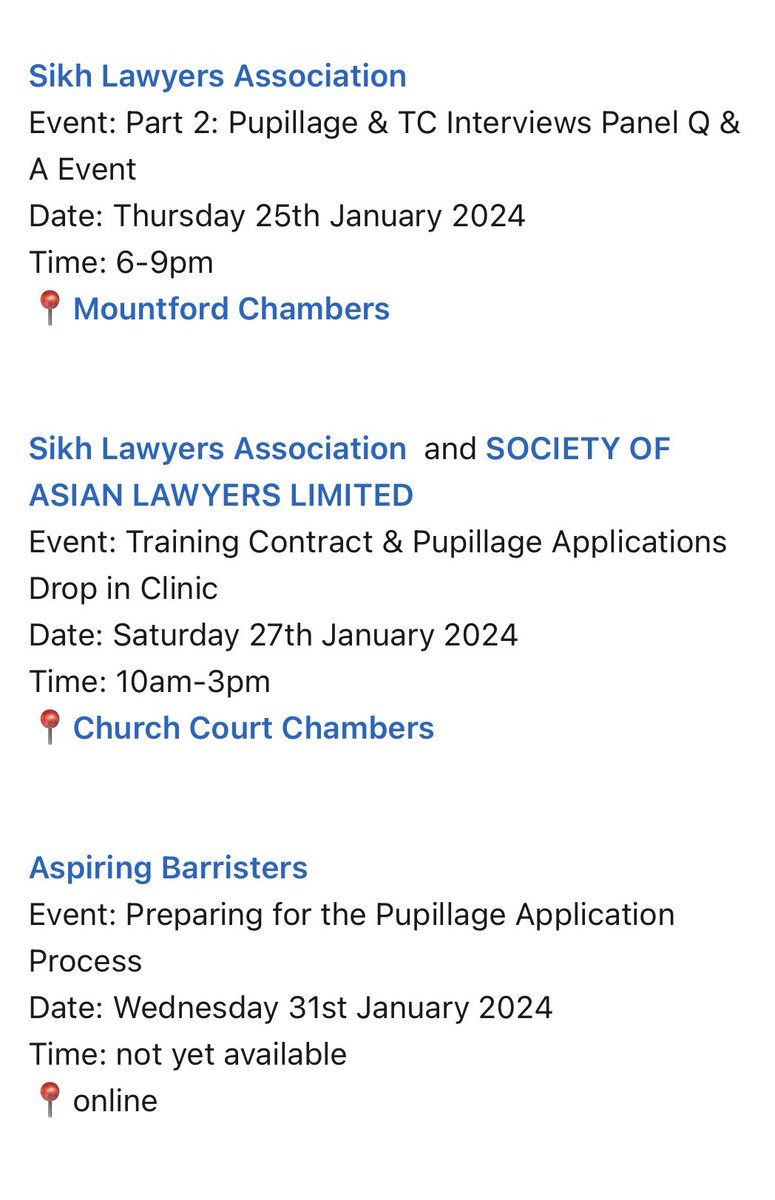 Events in January 2024 on drafting pupillage applications

linkedin.com/posts/stephens…