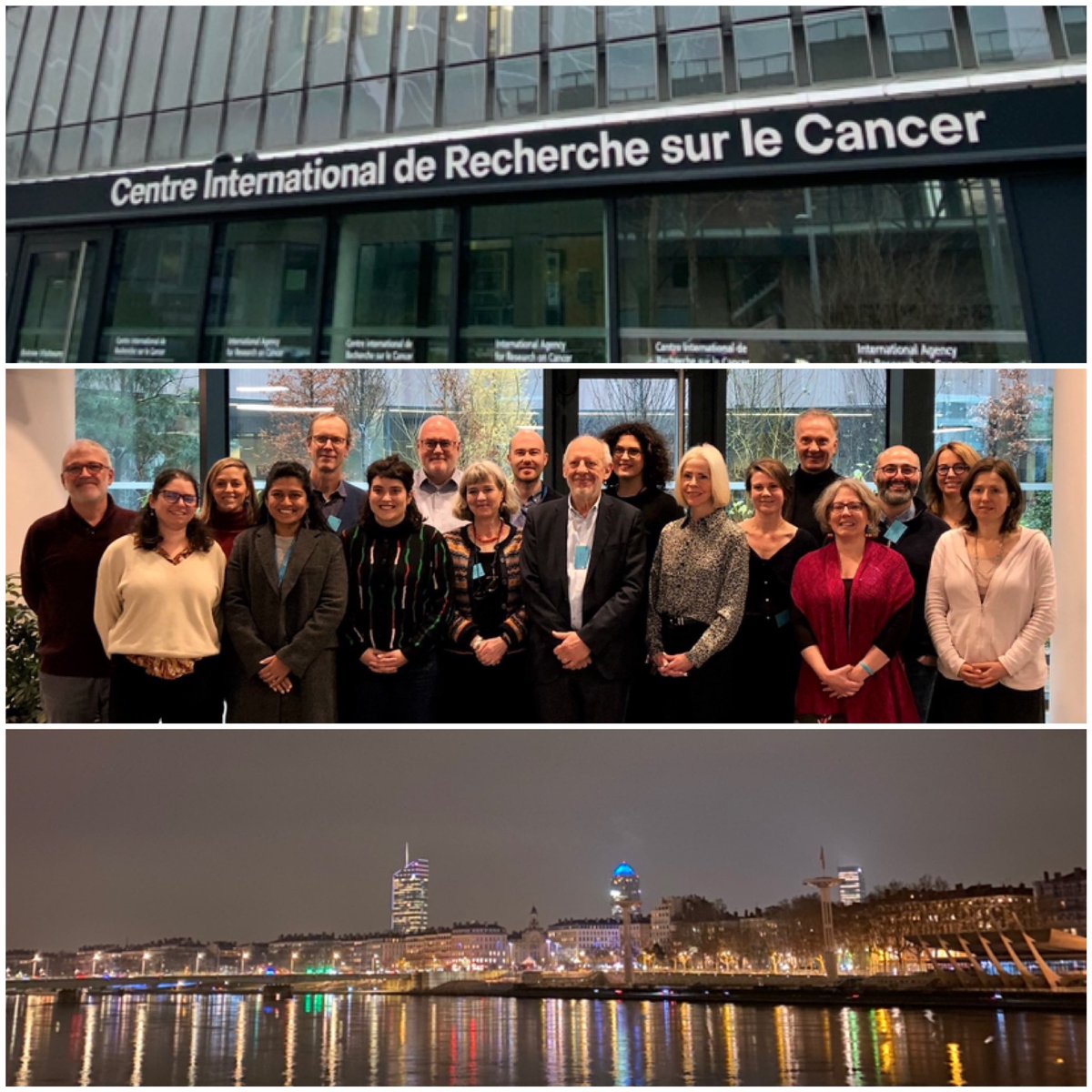 Always a pleasure to spend good working moments at @IARCWHO #Lyon! These days discussing lifestyles for the European Code Against Cancer @cancercode #ECAC5. De luxe working group with #ElioRiboli #JoachimShuz #CarolinaEspina @AriadnaFeliu #DavidRitchie @LindaBauld et al.