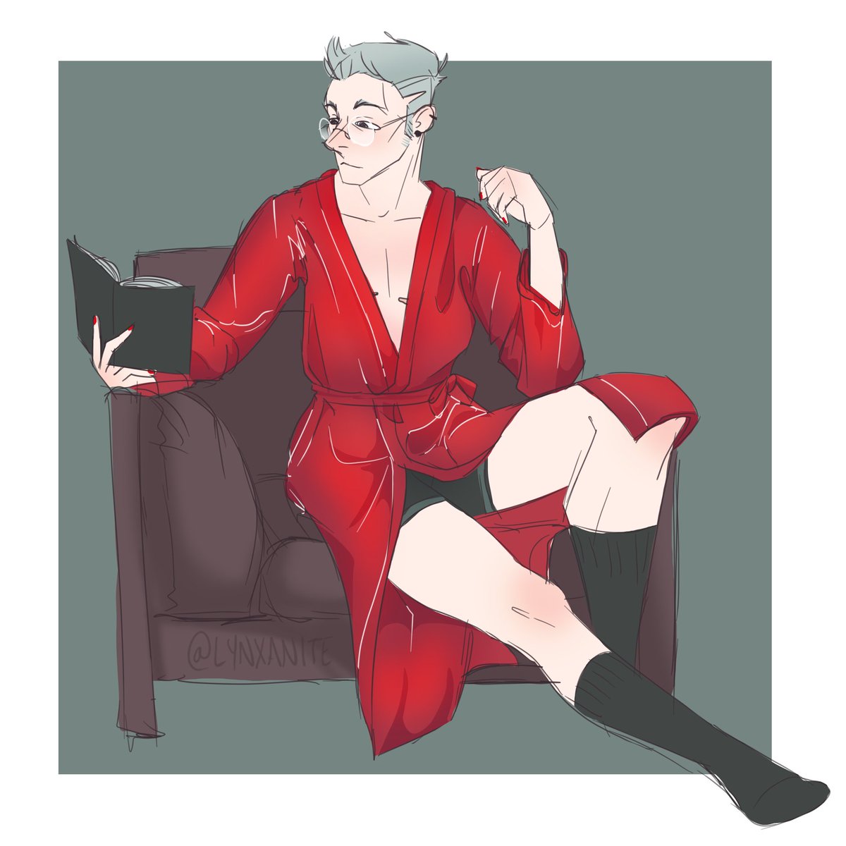 lynxanite's tweet photo. a little doodle of @SinnerDinner52 's version of a human scarab from the "killing time" fic series!
 #prohibitedwish #unauthorizedwish https://t.co/h1YgMGGtVf