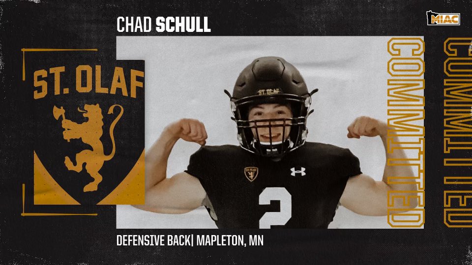 After long consideration I have decided to continue my academic and athletic career at the University of St. Olaf! Blessed and thankful for the opportunity!! Go Oles💛🖤